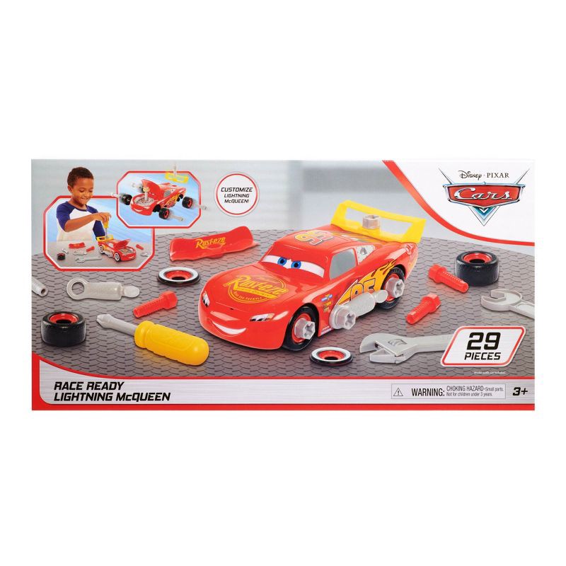 slide 6 of 6, Cars Lightning McQueen Car Builder, 1 ct