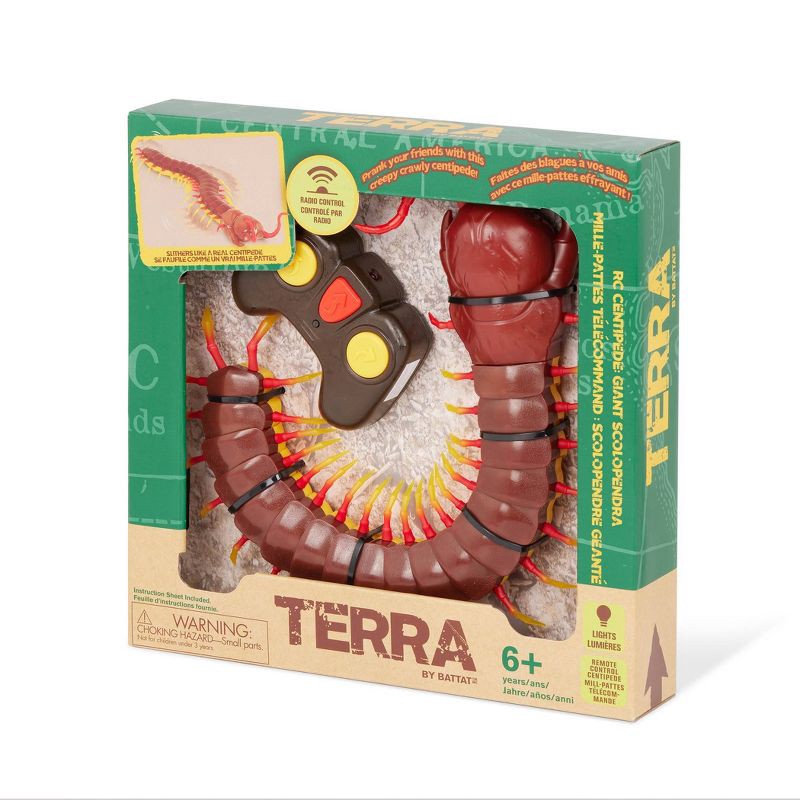 slide 9 of 10, TERRA by Battat Remote Control Centipede, 1 ct