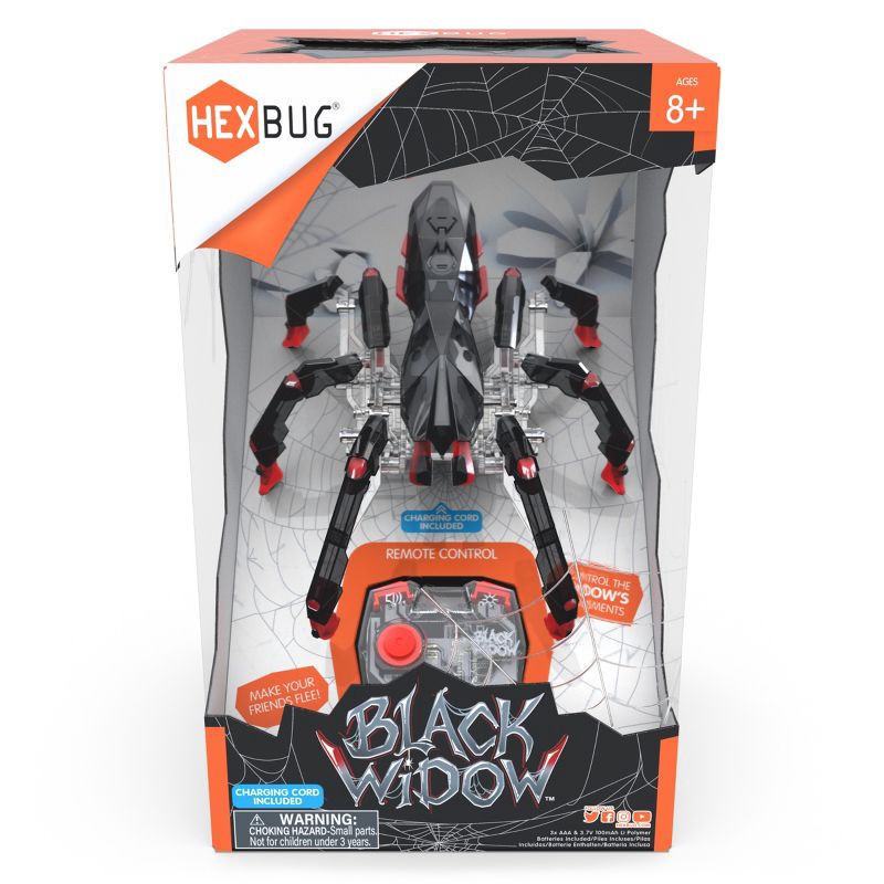 slide 6 of 9, HEXBUG Black Widow, 1 ct