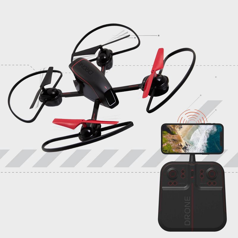 slide 3 of 7, Sharper Image Drone with Streaming Camera, 1 ct