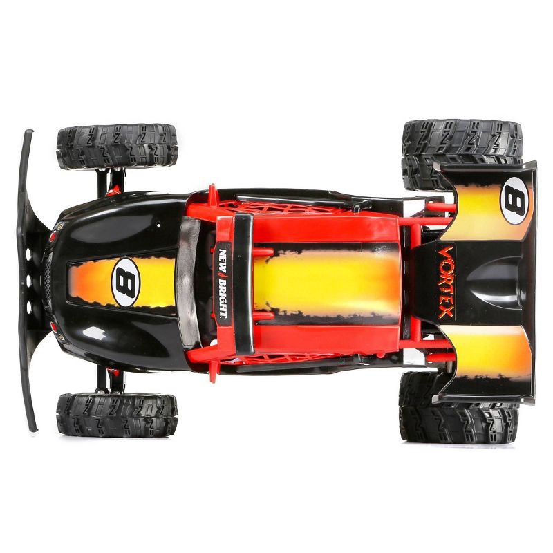slide 3 of 12, New Bright RC Black Vortex Buggy - 1:14 Scale: Rechargeable Remote Control with USB Charging & LED Lights, 1 ct