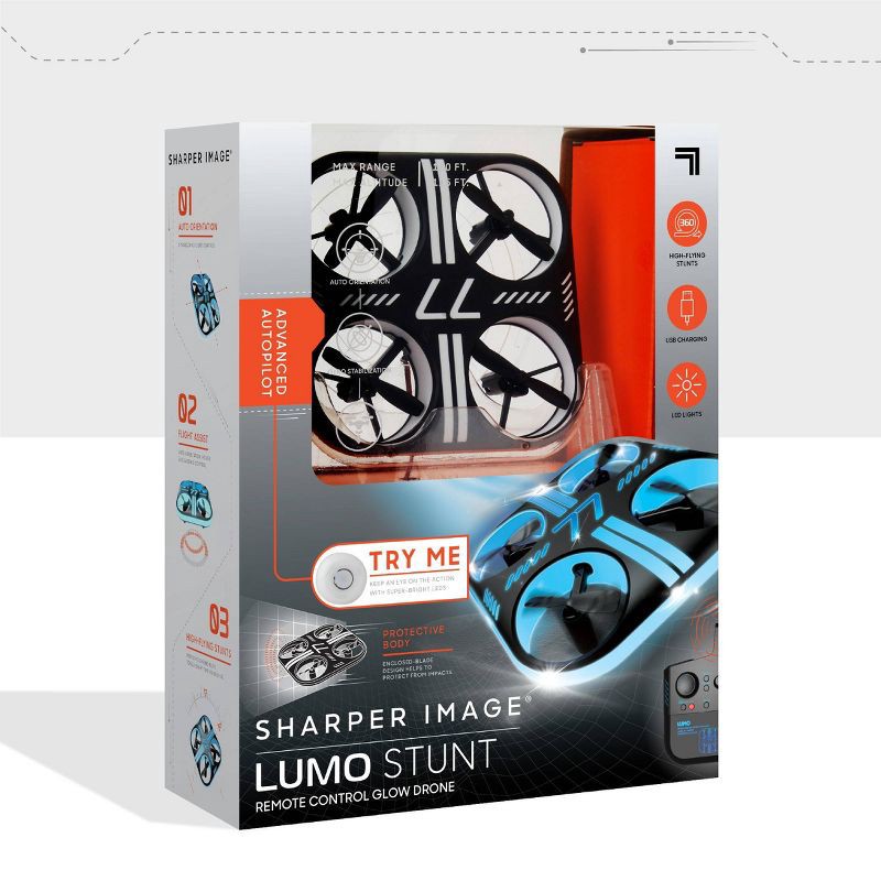 slide 6 of 7, Sharper Image Drone - Lumo Glow Stunt, 1 ct