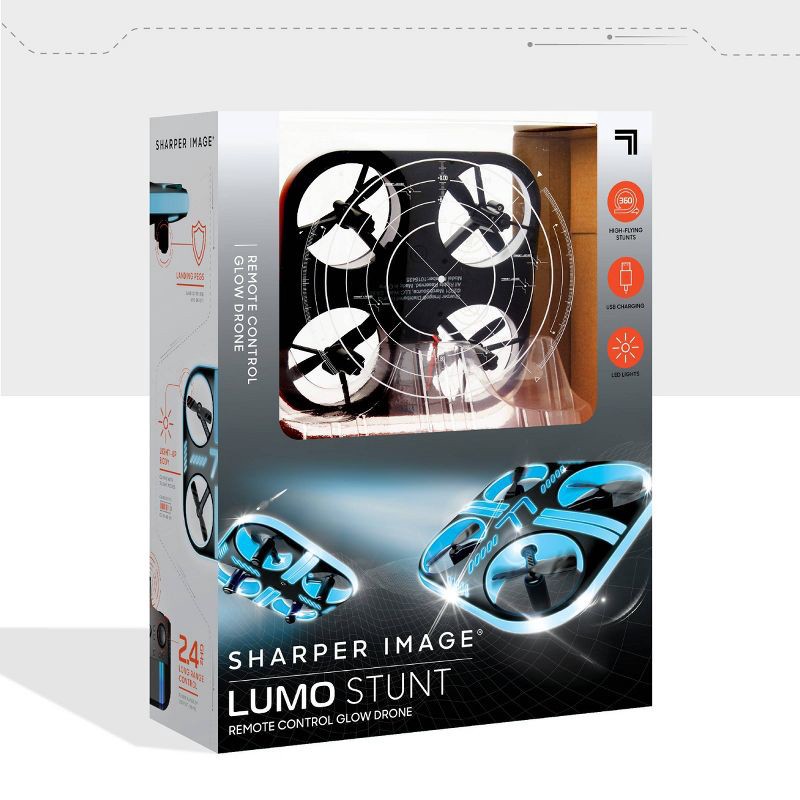 slide 7 of 7, Sharper Image Drone - Lumo Glow Stunt, 1 ct