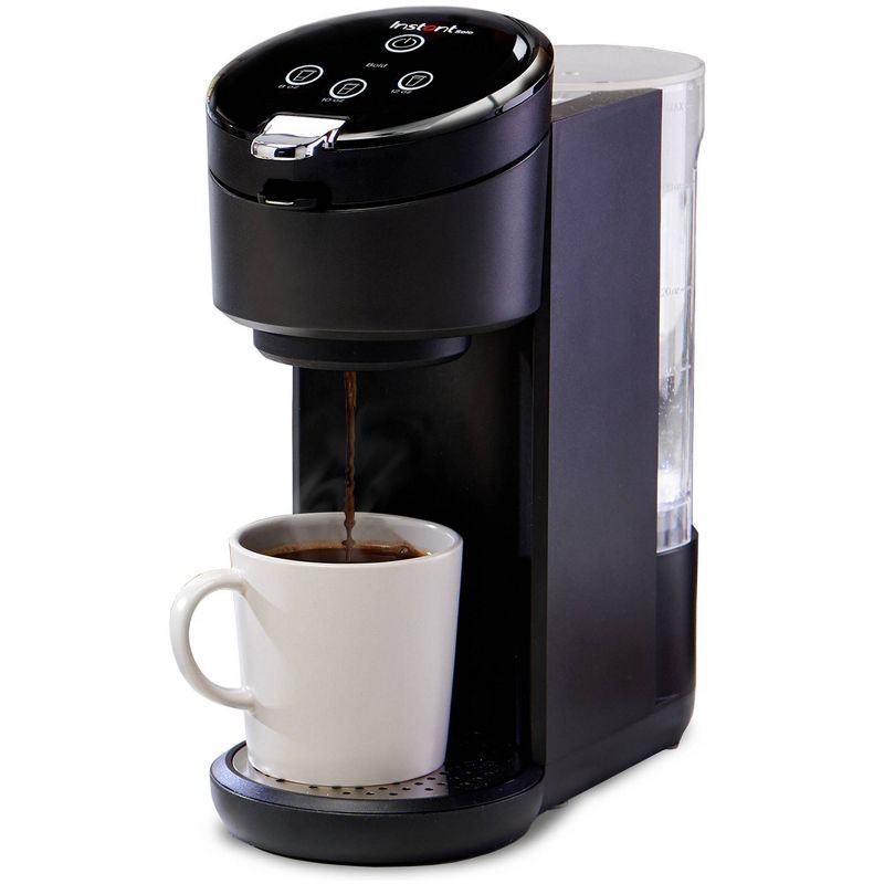 Instant Pot Instant Solo Single-Serve Coffee Maker, Ground Coffee and Pod  Coffee Maker, Includes Reusable Coffee Pod - Charcoal 1 ct