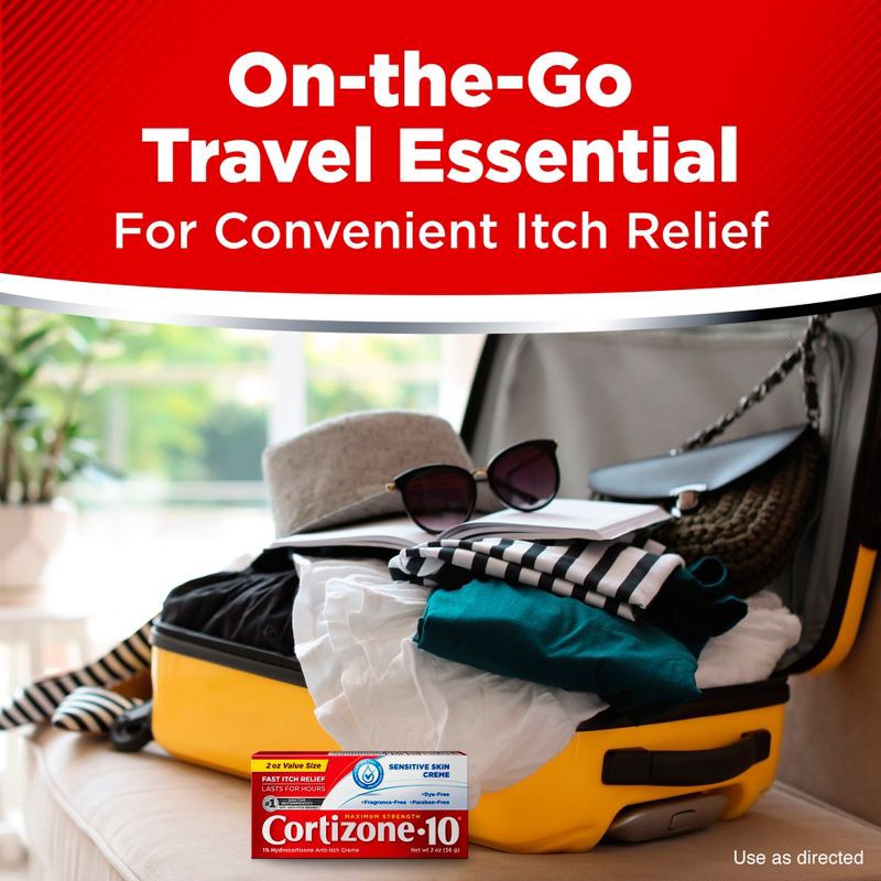 slide 9 of 13, Cortizone-10 Natural Sensitive Skin Anti-Itch Cream - Hydrocortisone - 2 oz, 2 oz