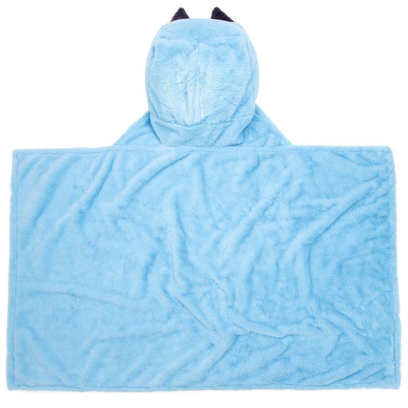 slide 6 of 6, Bluey Kids' Hooded Blanket, 1 ct