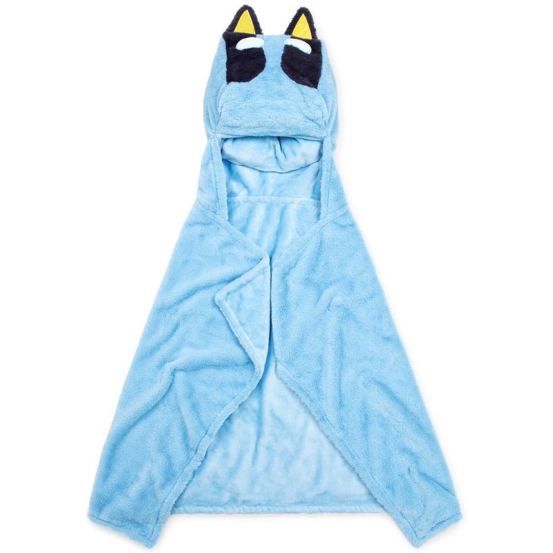 slide 1 of 6, Bluey Kids' Hooded Blanket, 1 ct