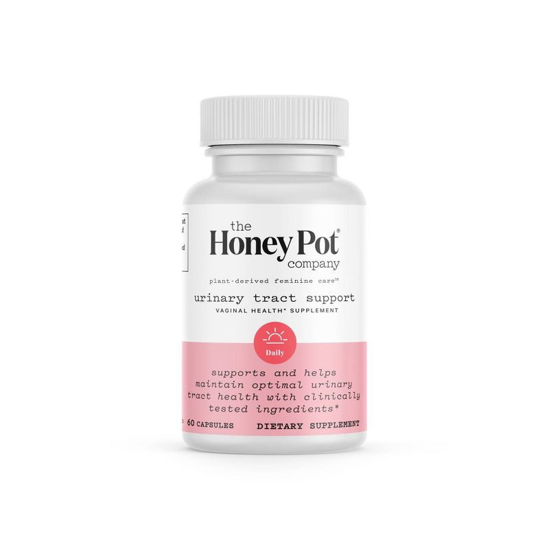 slide 1 of 7, The Honey Pot Company The Honey Pot Urinary Tract Support Supplements - 60ct, 60 ct