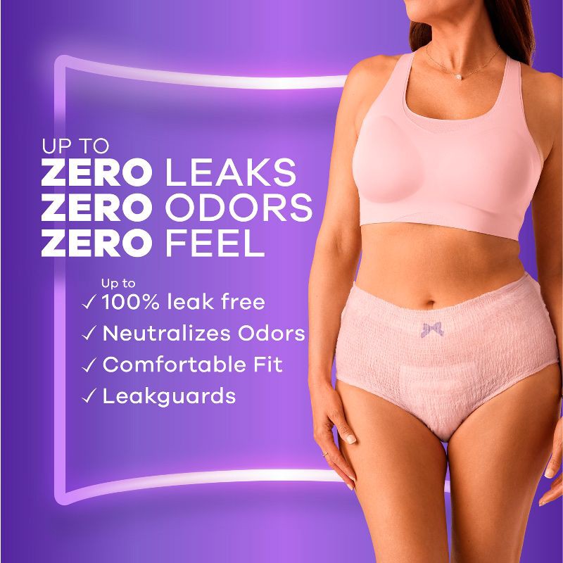 slide 4 of 11, Always Discreet Adult Postpartum Incontinence Underwear for Women - Maximum Protection - S/M - 42ct, 42 ct
