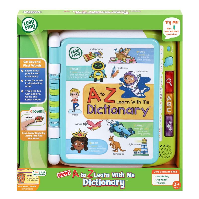 slide 9 of 9, LeapFrog A to Z Learn with Me Dictionary, 1 ct