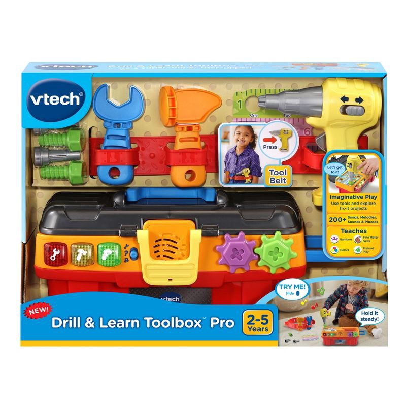 slide 7 of 8, VTech Drill & Learn Toolbox Pro, 1 ct