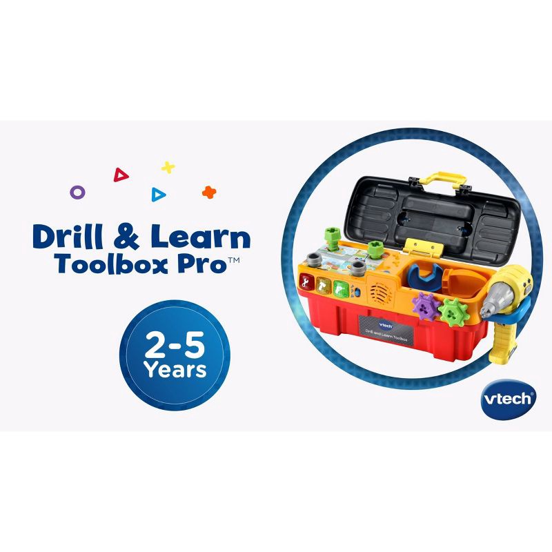 slide 8 of 8, VTech Drill & Learn Toolbox Pro, 1 ct