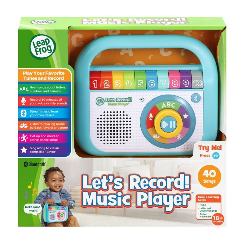 slide 10 of 13, LeapFrog Lets Record! Music Player, 1 ct