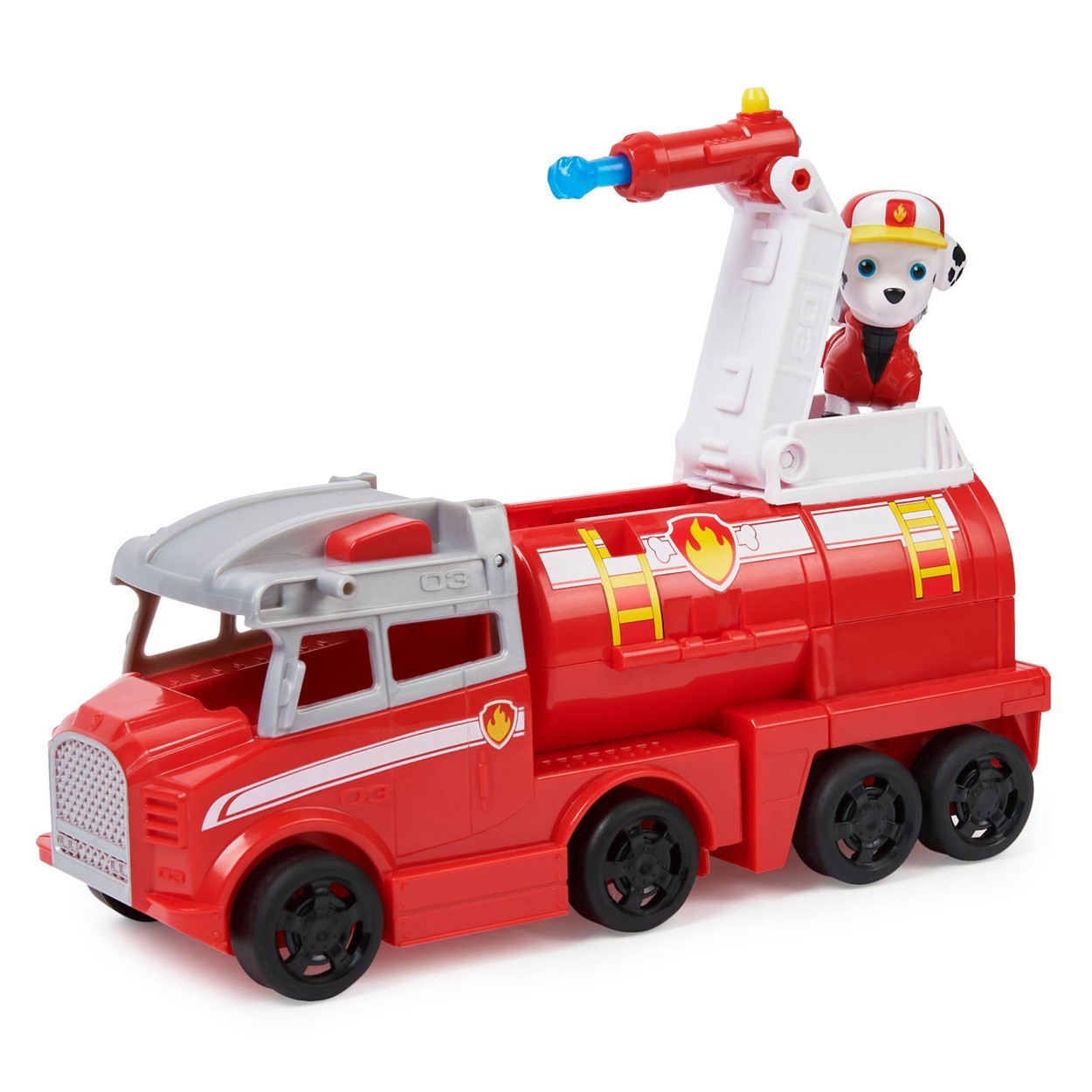 slide 4 of 10, PAW Patrol Big Truck Pups Marshall Transforming Rescue Truck, 1 ct