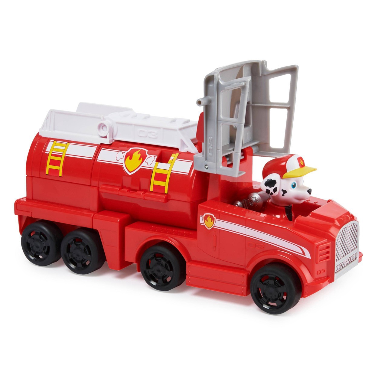 slide 6 of 10, PAW Patrol Big Truck Pups Marshall Transforming Rescue Truck, 1 ct
