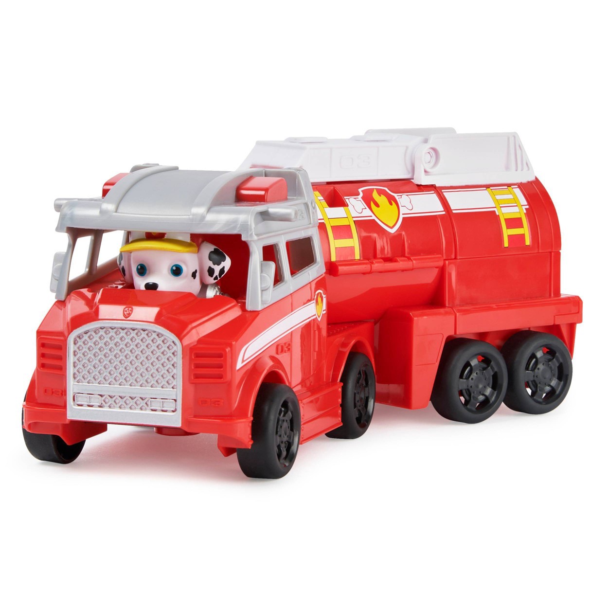 slide 8 of 10, PAW Patrol Big Truck Pups Marshall Transforming Rescue Truck, 1 ct