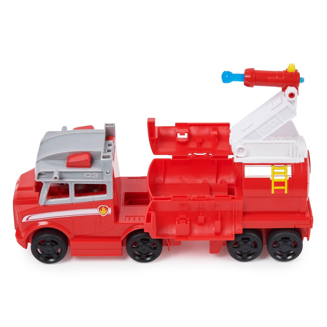 slide 9 of 10, PAW Patrol Big Truck Pups Marshall Transforming Rescue Truck, 1 ct