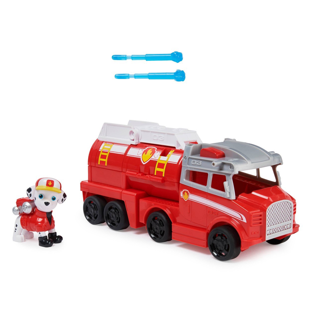 slide 1 of 10, PAW Patrol Big Truck Pups Marshall Transforming Rescue Truck, 1 ct