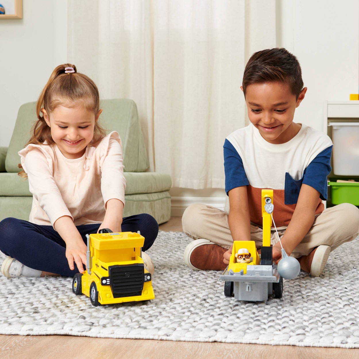 slide 6 of 11, PAW Patrol Big Truck Pups 2-in-1 Rubble Transforming X-Treme Truck, 1 ct