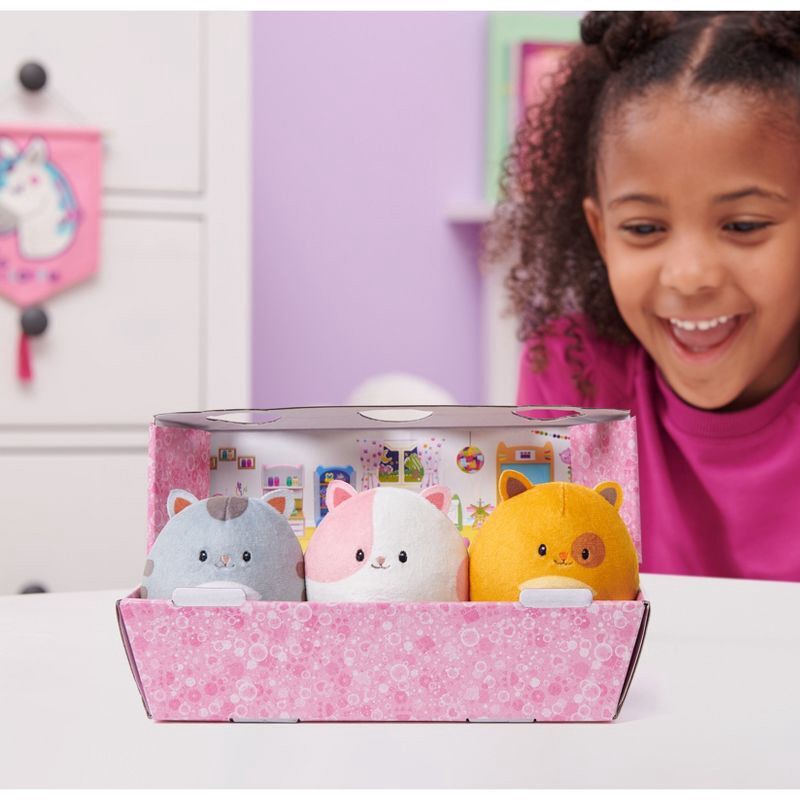 slide 6 of 6, Gabby's Dollhouse Hamster Kitties Plush Pack, 1 ct