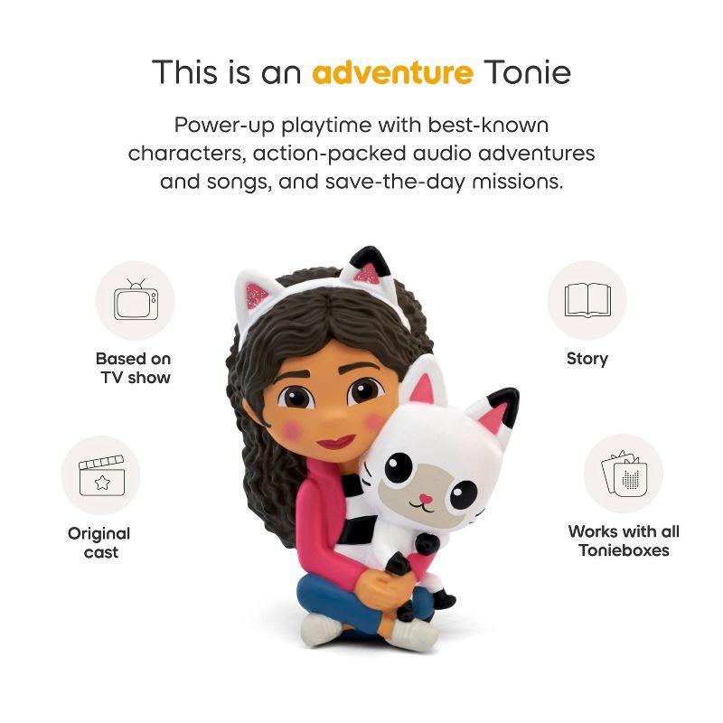 slide 5 of 7, tonies Gabby's Dollhouse Tonie Figurine: DreamWorks Kitty Fairy Learning System Accessory, 1 ct