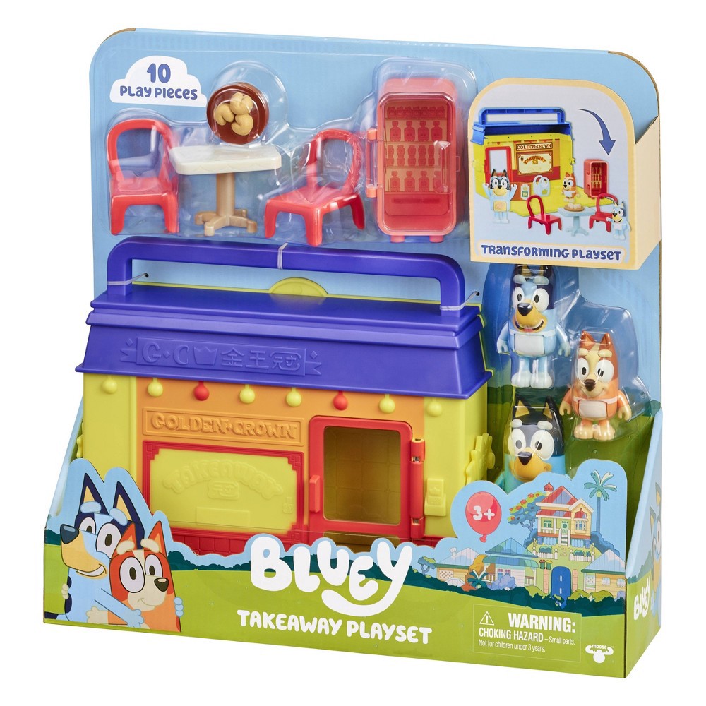 Bluey Takeaway Playset 1 ct | Shipt