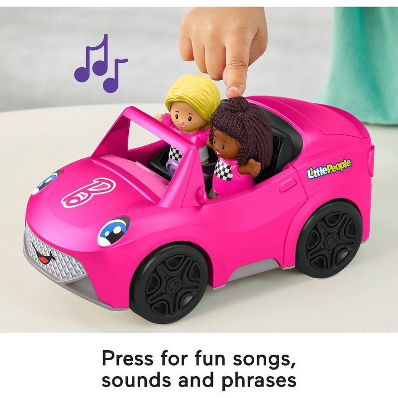 slide 3 of 6, Fisher-Price Little People Barbie Convertible Vehicle, 1 ct