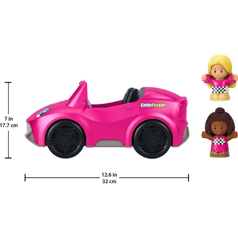 slide 5 of 6, Fisher-Price Little People Barbie Convertible Vehicle, 1 ct