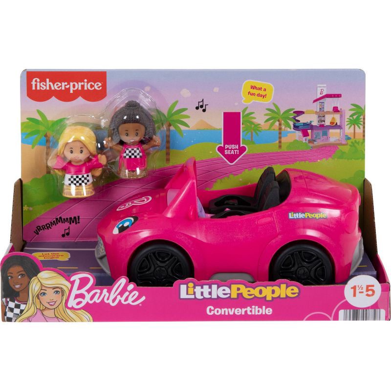 slide 6 of 6, Fisher-Price Little People Barbie Convertible Vehicle, 1 ct