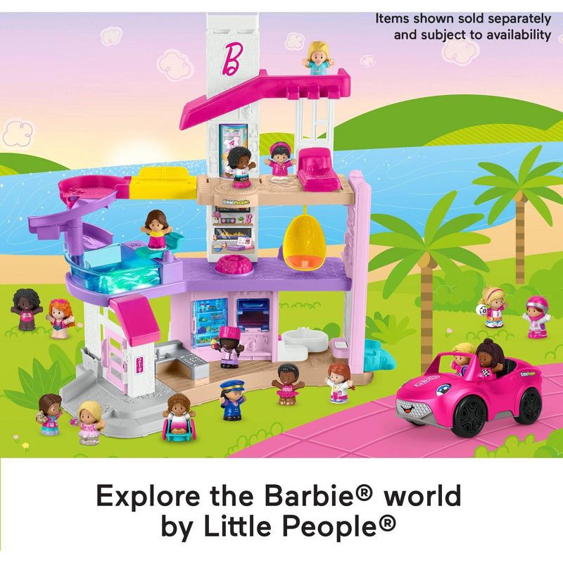 slide 6 of 6, Fisher-Price Little People Barbie Little Dreamhouse Interactive Playset, 1 ct