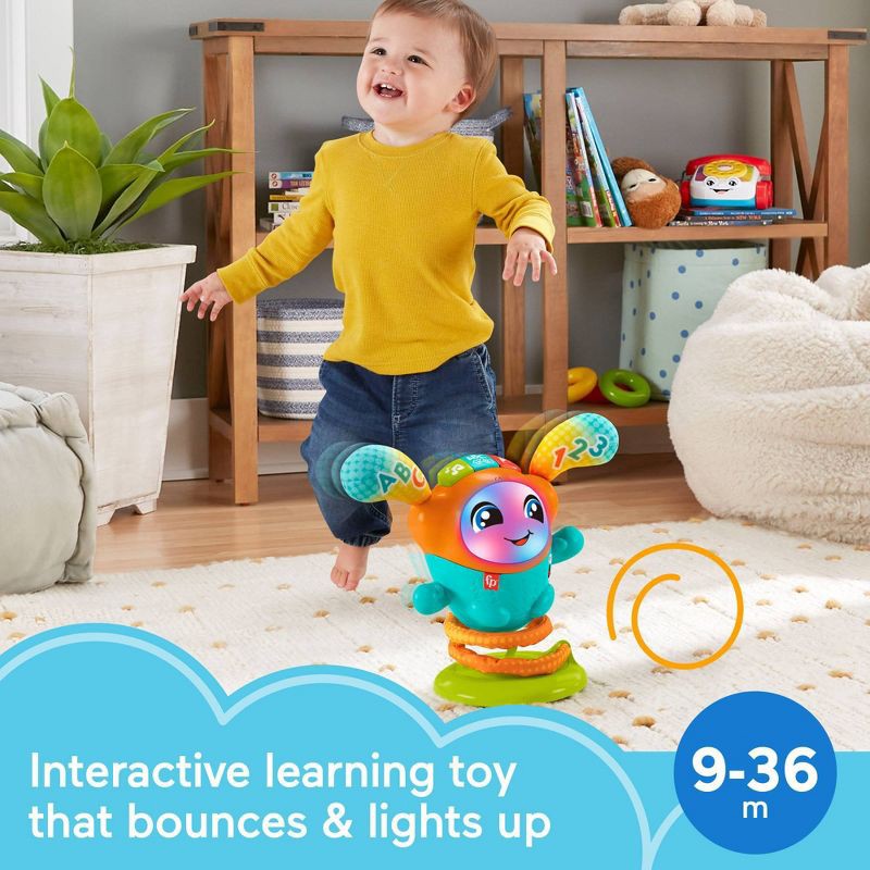 slide 2 of 6, Fisher-Price DJ Bouncin' Beats Interactive Musical Learning Toy, 1 ct