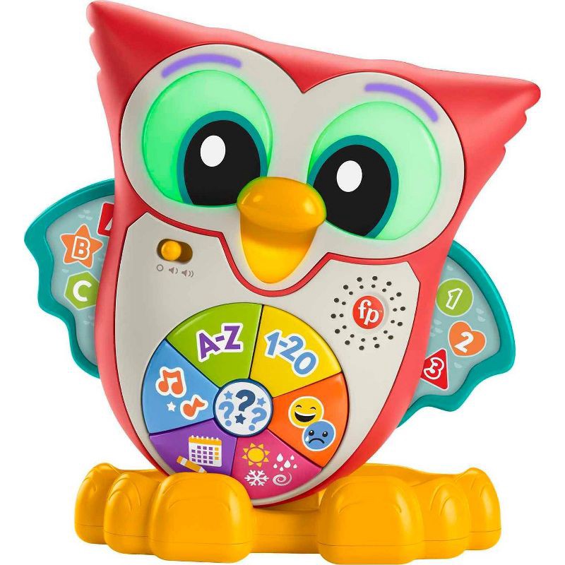 slide 1 of 6, Fisher-Price Linkimals Light Up & Learn Owl Interactive Musical Learning Toy, 1 ct