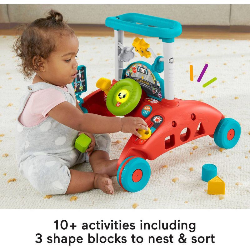 slide 4 of 6, Fisher-Price 2-Sided Steady Speed Walker, 1 ct