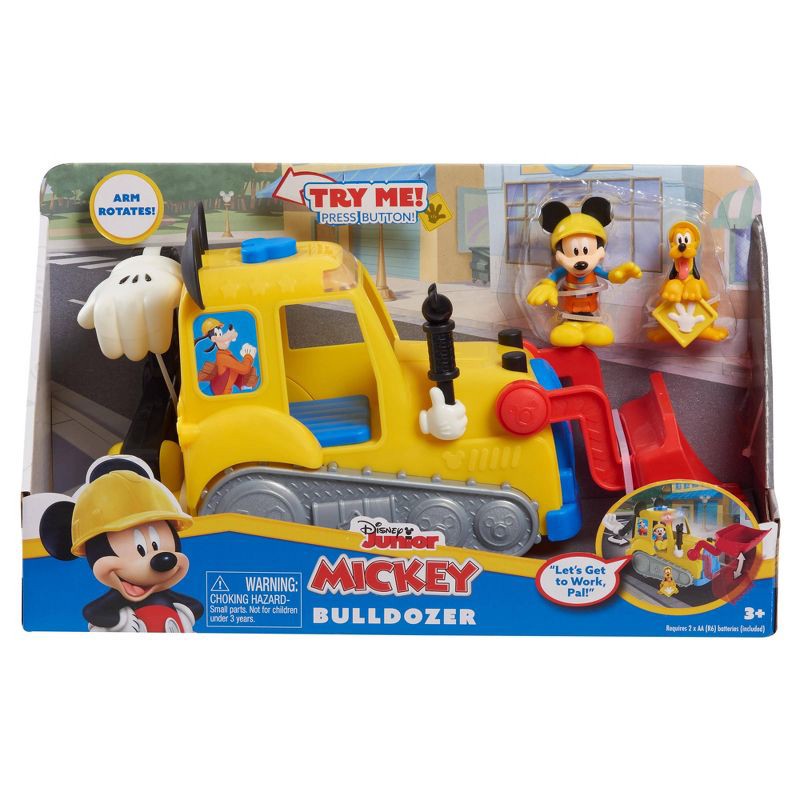 slide 2 of 6, Disney Junior Mickey Mouse Bulldozer, 1 ct