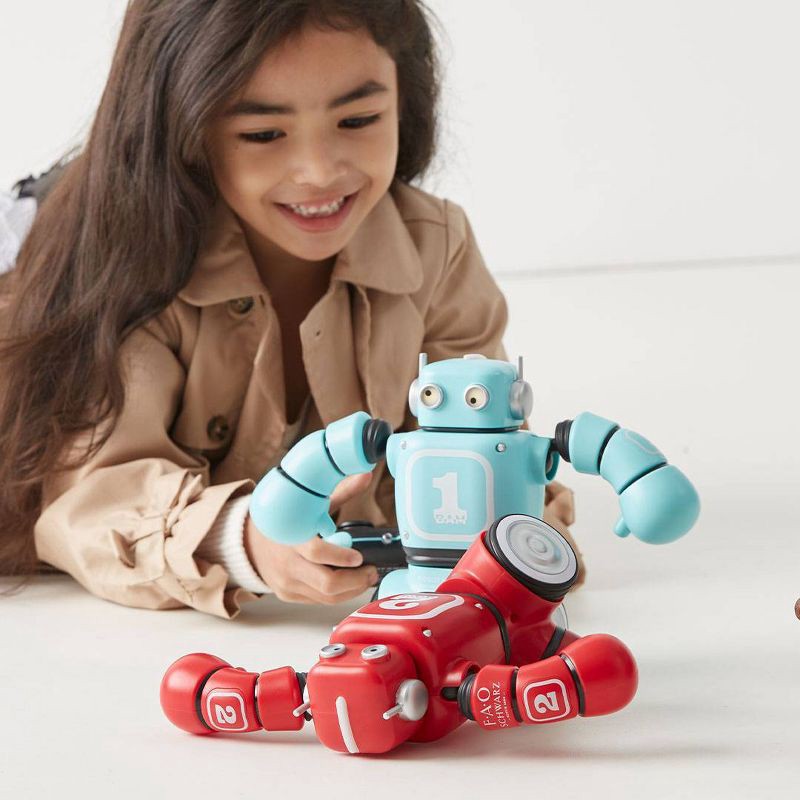 slide 2 of 10, FAO Schwarz Robot Knockout Remote Control Boxing Set, 1 ct