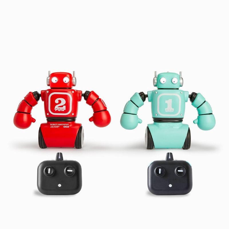 slide 4 of 10, FAO Schwarz Robot Knockout Remote Control Boxing Set, 1 ct