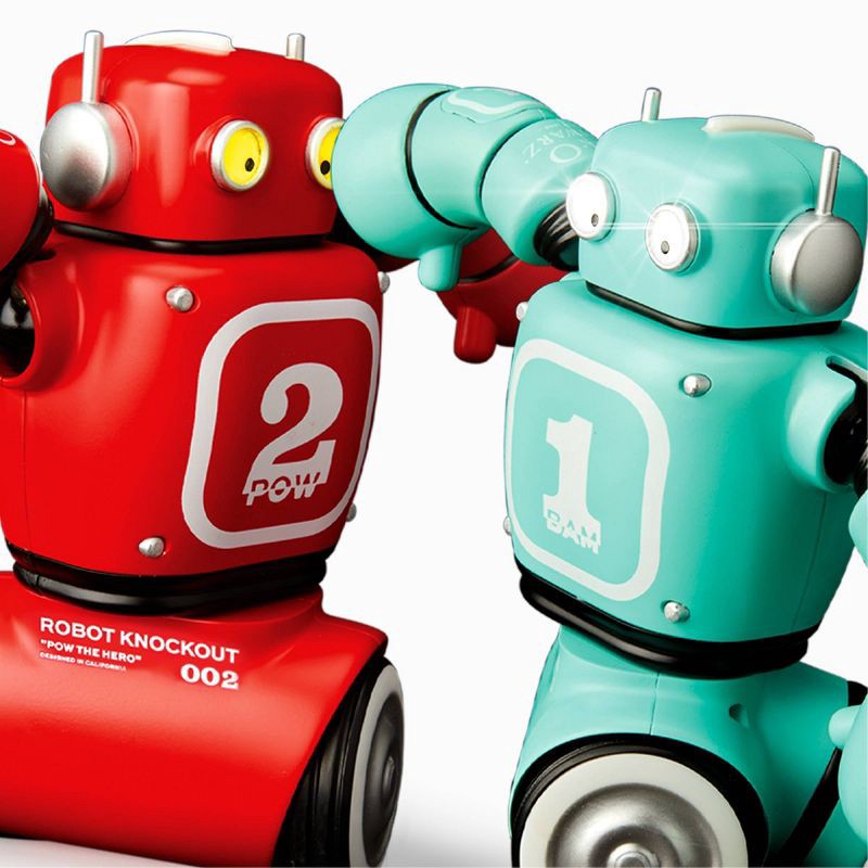 slide 6 of 10, FAO Schwarz Robot Knockout Remote Control Boxing Set, 1 ct