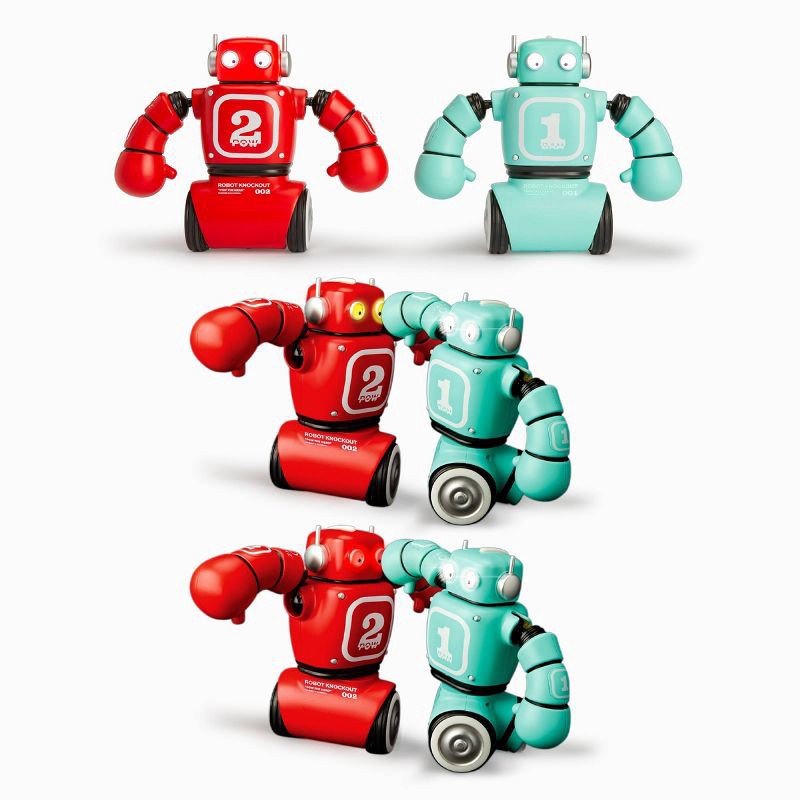 slide 8 of 10, FAO Schwarz Robot Knockout Remote Control Boxing Set, 1 ct