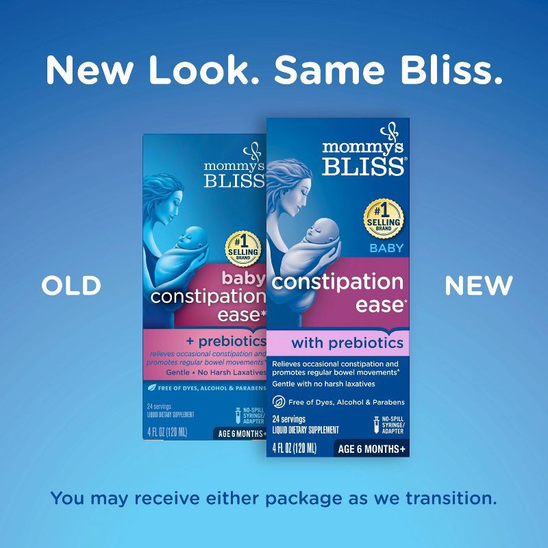 slide 2 of 9, Mommy's Bliss Baby Constipation Ease Solution - 4 fl oz, 4 fl oz