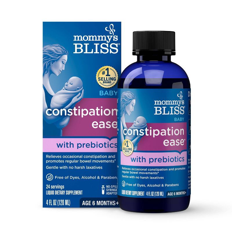 slide 1 of 9, Mommy's Bliss Baby Constipation Ease Solution - 4 fl oz, 4 fl oz