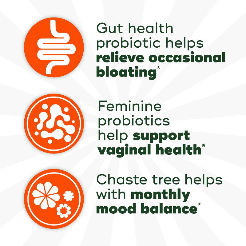 slide 5 of 9, Align Women's Dual Action Daily Probiotic Supplement - Capsules - 28ct, 28 ct
