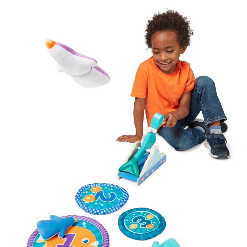 slide 3 of 9, Melissa & Doug Fun at the Fair! Penguin Launch & Land Game, 1 ct