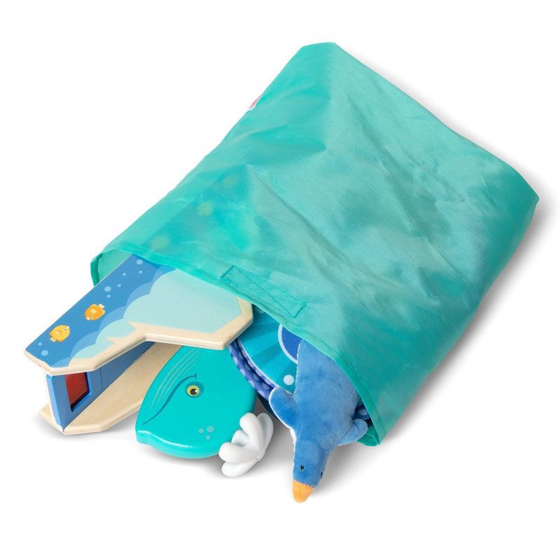 slide 5 of 9, Melissa & Doug Fun at the Fair! Penguin Launch & Land Game, 1 ct