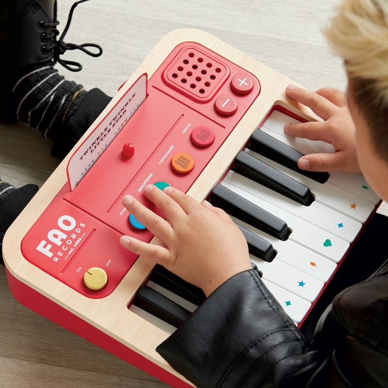 slide 4 of 8, FAO Schwarz Stage Stars Portable Piano and Synthesizer, 1 ct