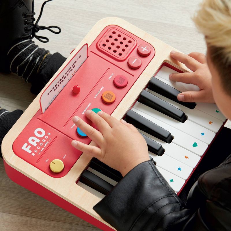 slide 3 of 8, FAO Schwarz Stage Stars Portable Piano and Synthesizer, 1 ct