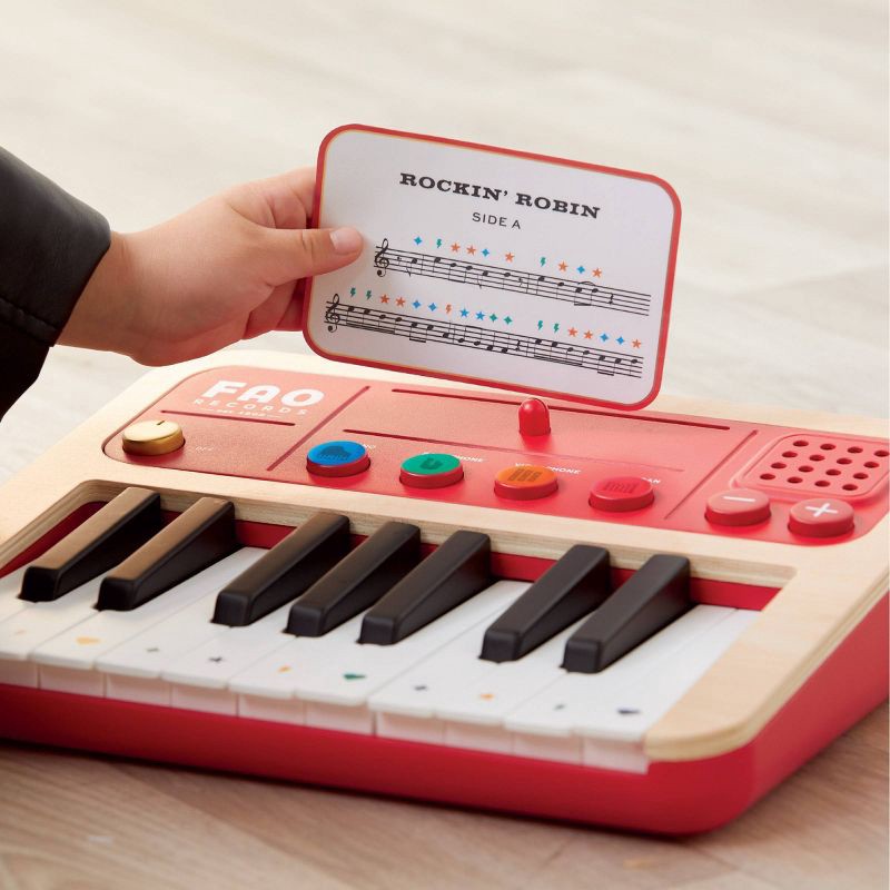 slide 2 of 8, FAO Schwarz Stage Stars Portable Piano and Synthesizer, 1 ct