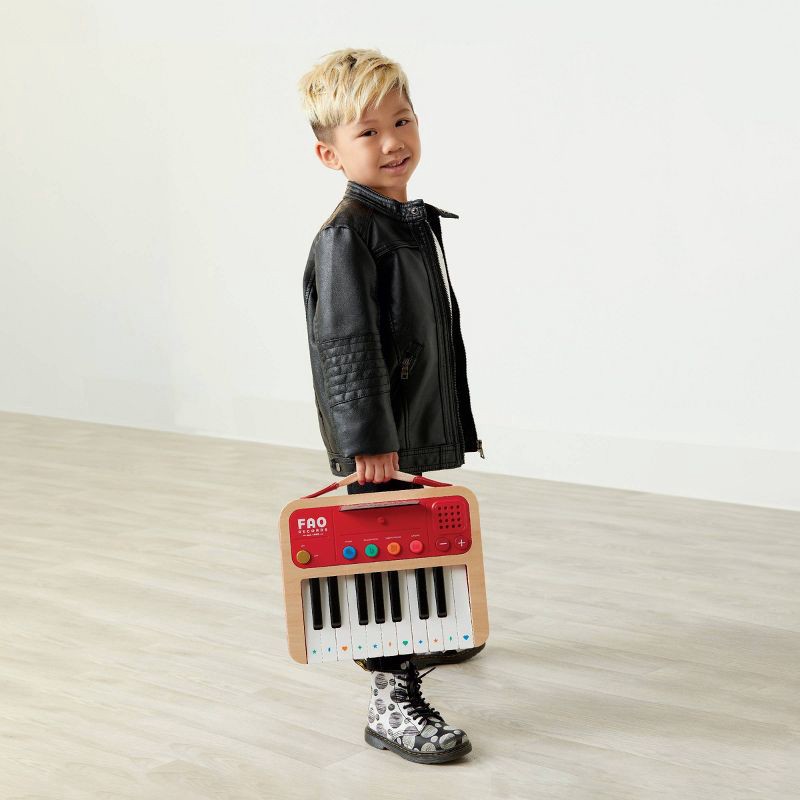 slide 7 of 8, FAO Schwarz Stage Stars Portable Piano and Synthesizer, 1 ct