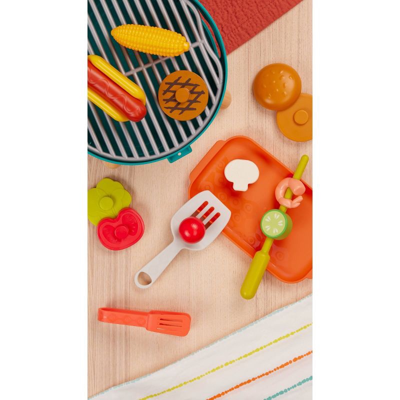 Mini Chef - BBQ Grill Playset, Toy Grill & Play Food