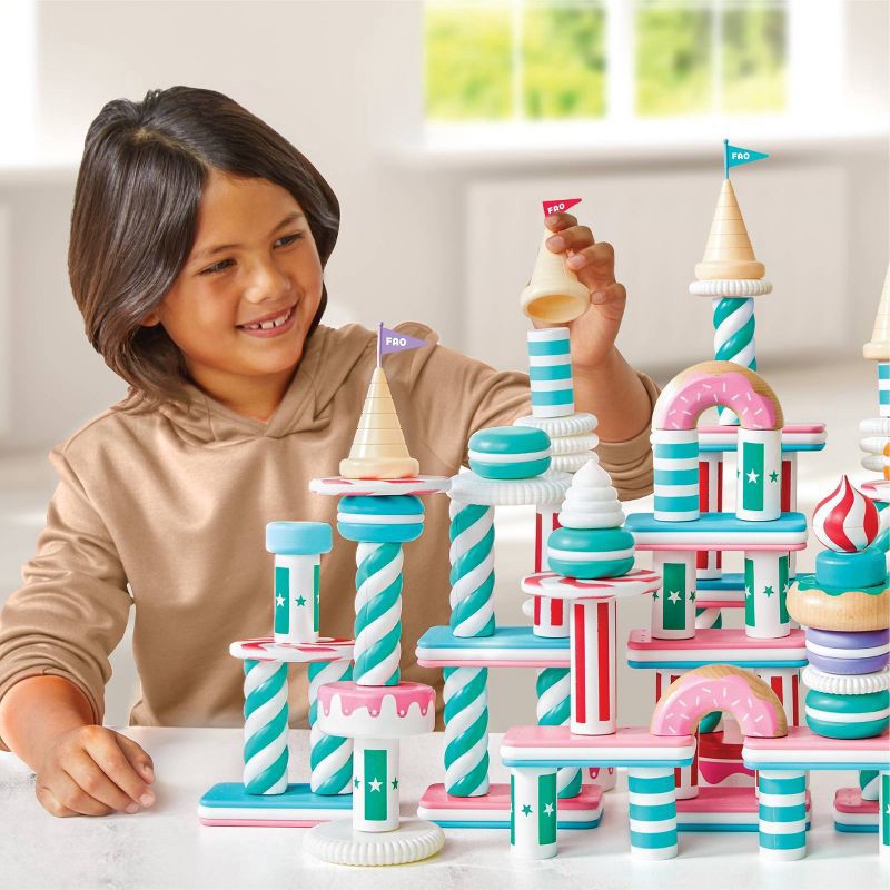 slide 2 of 6, FAO Schwarz Tasty Towers Castle Blocks Building Set - 45pcs, 45 ct