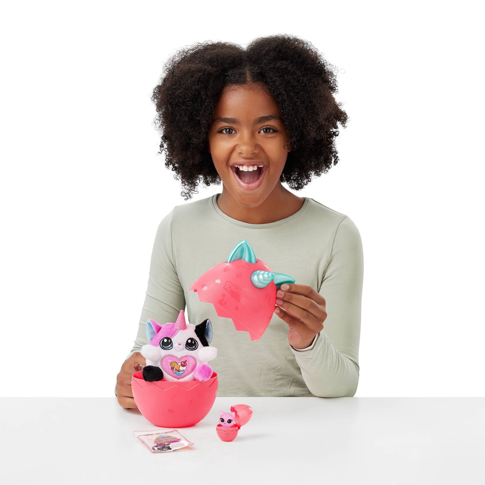 slide 11 of 21, Rainbocorns Kittycorn Surprise Series 1 Collectible Cat Plush Animal by ZURU, 1 ct